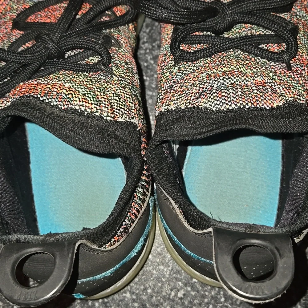 Mens Nike Zoom  KD 11 Multi Color FlyKnit Style Basketball Shoes Size 10 - Picture 10 of 16